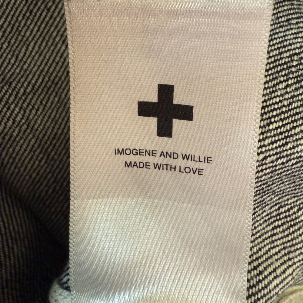 Imogene + Willie Willie Indigo Selvage Jeans Rinse Size 36 - Picture 10 of 12